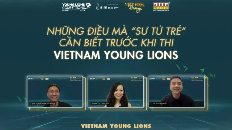 Ngày thi Vietnam Young Lions, các đội tranh tài trong thời gian giới hạn với những brief sáng tạo đầy thách thức.