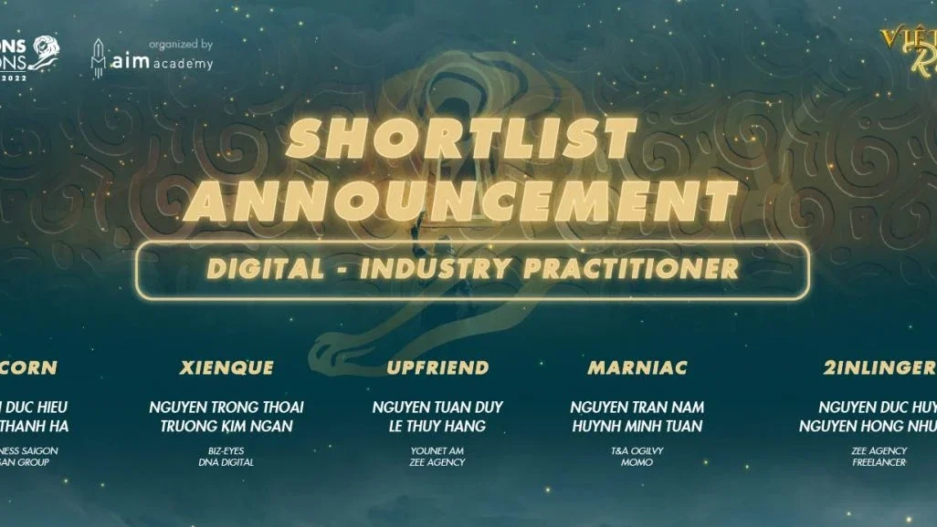 Shortlist của Vietnam Young Lions năm 2023 phần nào phản ánh bức tranh toàn cảnh về những thay đổi và xu hướng mới nhất