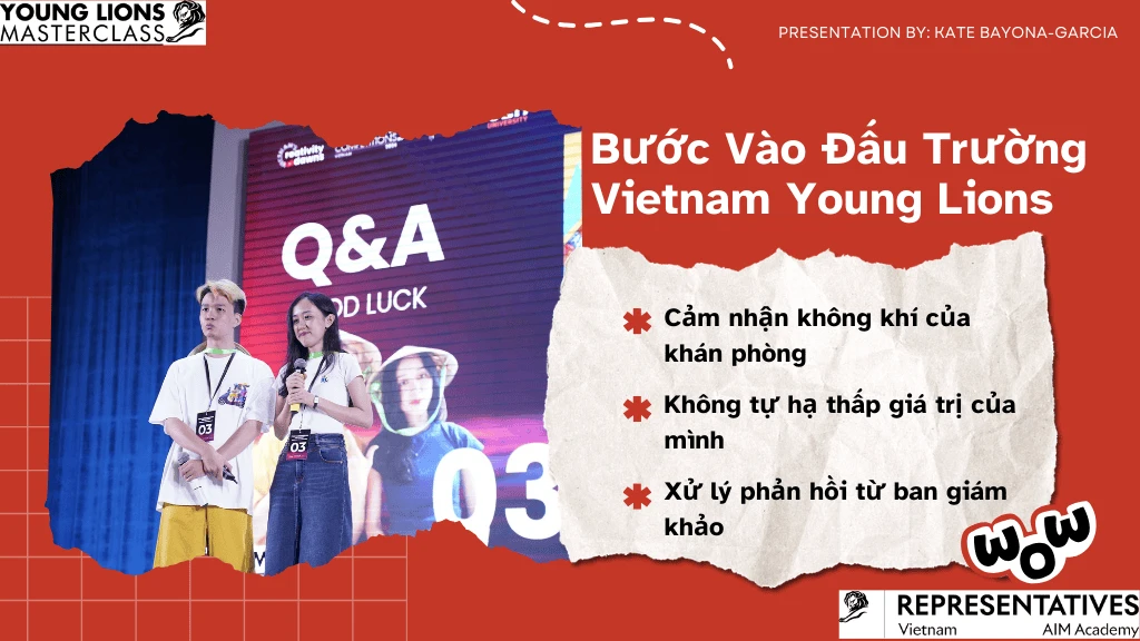 Khám phá đề tài và cách tiếp cận ý tưởng sáng tạo tại Vietnam Young Lions