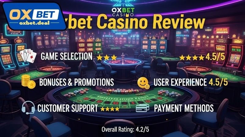 Ưu và nhược điểm trong review Oxbet casino